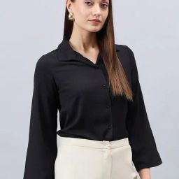 Style Quotient Black Regular Fit Shirt-image-67