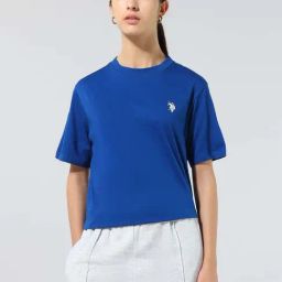 U.S. Polo Assn. Blue Boxy Fit T-Shirt-picture-30