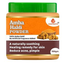 VOORKOMS Amba Haldi Powder Face Mask- 100 g-44
