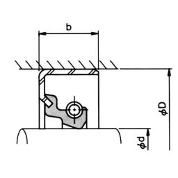 NOK φ110x140 mm SB2 Type Metal Oil Seal, SB11014014-picture-49