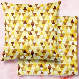 ArtzFolio Multicoloured Set of 2 Square Cushion Covers image 1