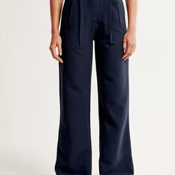 Chemistry Women Straight Fit High-Rise Wide Leg Trousers-picture-18