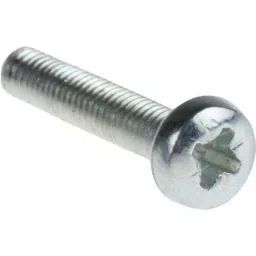 RS PRO Machine Screw M3x16 mm Steel Pozidriv Pan Headed DIN 7985, 560619-image-63