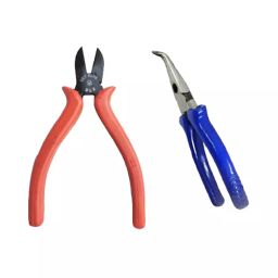 Sky Blue SBE_PLIER_COMBOS_COMBO_804 7.8 inch Stainless Steel Diagonal Plier (Pack of 2)-image-77