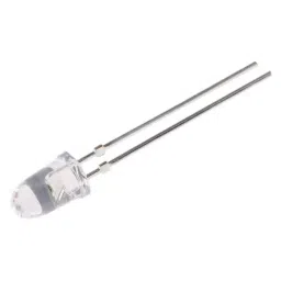 Vishay LED Through Hole Red, TLCR5800 (Pack of 20)-26