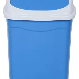 ARISTO 16 L Blue Plastic Swing Lid Dustbin-19
