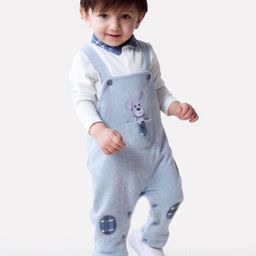 BeBeBum Infant Boys Printed Romper With T-Shirt-picture-7