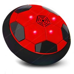 FunBlast Air Powered Hover Soccer Ball with Flashing Light  Red-1