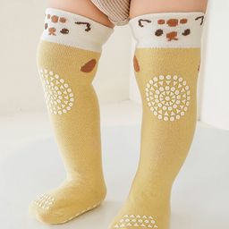 SYGA Cotton Printed Socks - Yellow-image-88