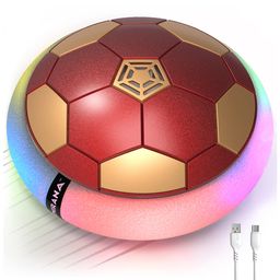 Mirana Air Football Smart USB Type-C Rechargeable Toy for Kids (Ironman-Red)-6