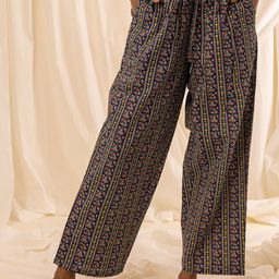 ETC Printed Pure Cotton Lounge Pants-image-61