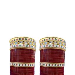 jtraditional Set Of 70 Zircon Studded Bangle-image-90