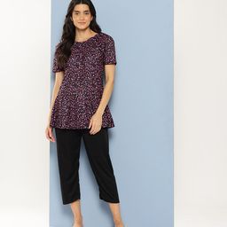 Aarika Abstract Printed Swimming Dress-82