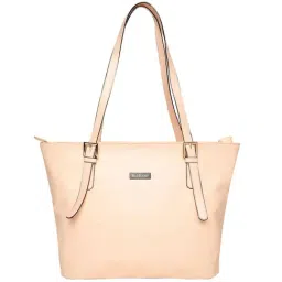 Bad Habit Powder Pink Textured Medium Laptop Tote Handbag-image-79
