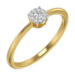 Emori 18k Yellow Gold & Diamond Brilliant Fusion Ring-image-35