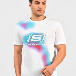 Skechers Men Smoke Print T-Shirts-image-34