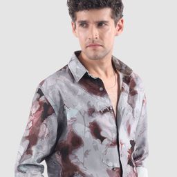 Beyoung Men Club Printed Casual Shirt-image-56