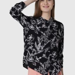 Vero Moda Black Printed Shirt-picture-28