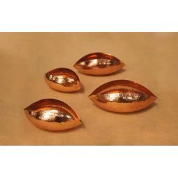 COPPRE Pod Copper Tea Light Holder (Small) - Set of 1-15