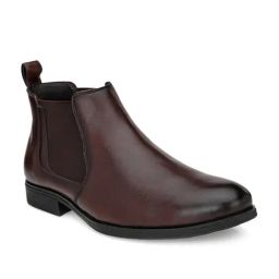 San Frissco Brown Chelsea Boots-picture-34