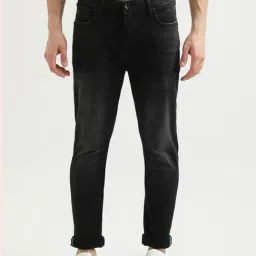 United Colors of Benetton Charcoal Lightly Washed Jeans-picture-43