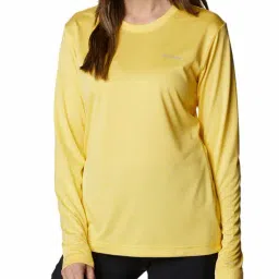 Columbia Yellow Round Neck T-Shirt-image-49