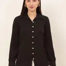 Jainish Black Regular fit Shirt-image-14