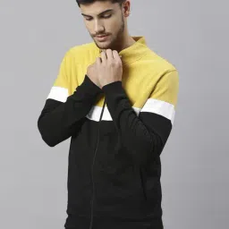 Dennis Lingo Multi Regular Fit Colour Block Sweatshirts-4