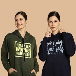 Vimal Jonney Green & Navy Printed Sweatshirt - Pack Of 2-image-58
