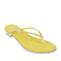 Metro Women's Yellow Thong Sandals-image-82