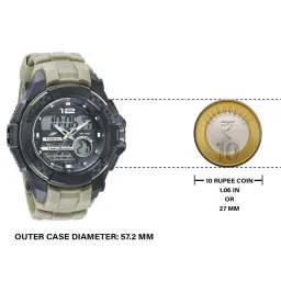 Sonata NR77027PP06 SF Carbon Series Analog-Digital Watch for Men image 5