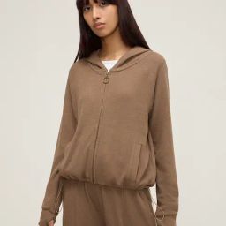 Studiofit by Westside Brown Self-Textured Jacket-picture-20