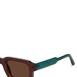 Peter Jones Eyewear Unisex Square Sunglasses with Polarised Lens 3887BW image 3