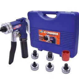 Uniweld Expander Swage Tool Kit UEK1 (Size -3/8,1/2,5/8,3/4,7/8,1-1/8) and Deburring Tool-11