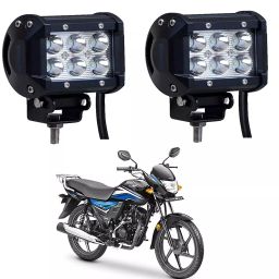 Cartronics 18W 6 Led Aluminum Bar Light/Fog Light for Honda Dream Neo-43