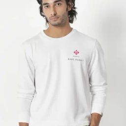 Rare Rabbit White Regular Fit Graphic Sweatshirt-picture-31