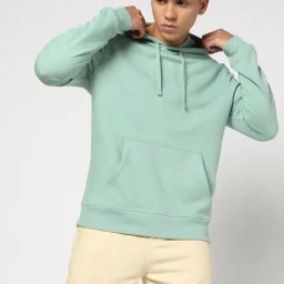 GAP Green Regular Fit Solid Sweatshirt-image-25