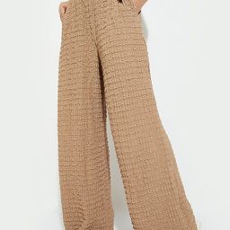 max Women Mid-Rise Textured Parallel Trousers-image-69