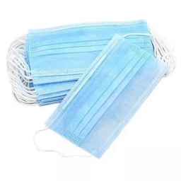 HEAPRO Disposable 3 Ply Face Mask Non-Woven Fabric Blue Universal Size, H-36 (Pack of 5000)-29