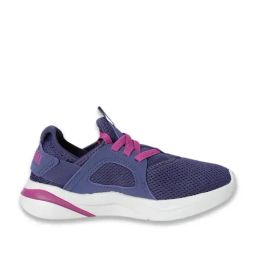 Puma Kids Blue Crystal & Wild Berry Softride Rift Swift kicks PS-image-38