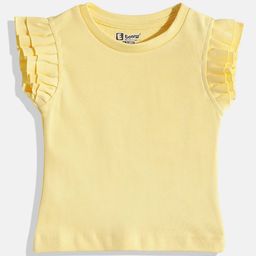 Eteenz Girls Ruffled Regular Knitted Top-47