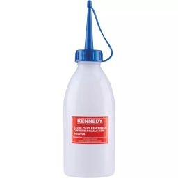 Kennedy 250 ml Polyethylene Dispenser Bottle with Rigid Nozzle KEN5405020K-14