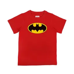 Batman Boys Red Batman Printed T-shirt-image-98