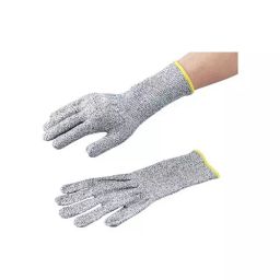 AS ONE HPPE and Polyester Cut Resistant Gloves Grey Color, 28 cm Size, CRGM83.5 (Pack of 1 Pair)-image-47