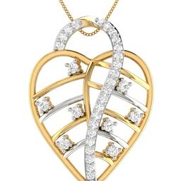 PC Jeweller Dharini 22 kt Gold Pendant without Chain-picture-30