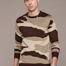 The Roadster Lifestyle Co. Abstract Design Acrylic Pullover-image-56