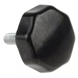 RS PRO Black Multiple Lobes Clamping Knob M6 Threaded Stud, 686092-image-71