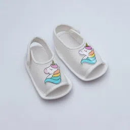 Daizy Girls Unicorn Printed Slip-On Sneakers-picture-23
