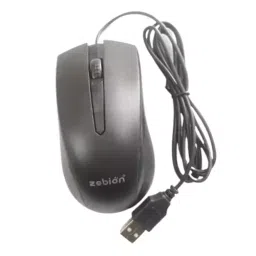 Zebion Hunk Black Wired Optical Gaming Mouse-46