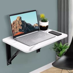 Buildream Wall Mounted Folding Study Table White for Home & Office, WMT-06 image 5